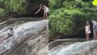 JD1TV: Homem cai de cachoeira ao pedir a namorada em casamento