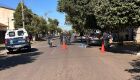Motociclista foi arremessado para muito longe do impacto
