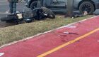 JD1TV AGORA: Policial tem fratura exposta em acidente na Afonso Pena