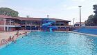 Piscina do Tênis Clube onde o garoto se afogou