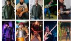 Representantes musicais do evento