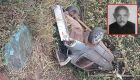 Carro estava bastante destruído