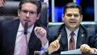 Hugo Motta e Davi Alcolumbre