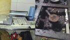 O espaço foi interditado pelas equipes 
