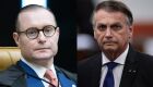 Ministro Cristiano Zanin e Jair Bolsonaro