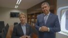 Senadora Tereza Cristina e governador Eduardo Riedel