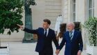 Presidente da França, Emmanuel Macron, e presidente Lula 