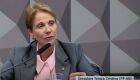 Senadora na abertura dos trabalhos - 