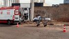 JD1TV: Técnico de internet cai da escada durante serviço no Centro de Campo Grande