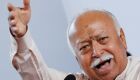Mohan Bhagwat, chefe da organização nacionalista hindu Rashtriya Swayamsevak Sangh 