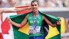 Caio conquistou a prata no atletismo