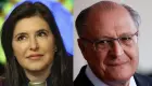 Tebet e Alckmin lideram corrida rumo ao Senado por SP