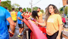Voluntários na Corrida do Pantanal