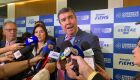 Coletiva com o governador Eduardo Riedel e a ministra Simone Tebet
