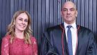 Viviane e Alexandre de Moraes  Foto: Divulgação