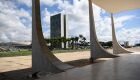Fachada do prédio do Congresso Nacional vista do STF -