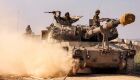 Tanque de Israel perto da fronteira com a Faixa de Gaza