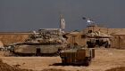 Tanques de Israel perto da fronteira com Gaza