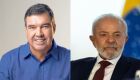 Eduardo Riedel e Luiz Inácio Lula da Silva