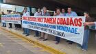 Profissionais da medicina em protesto - 