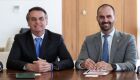 Jair Bolsonaro e Eduardo Bolsonaro -