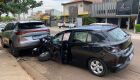Ônix colidiu na traseira de um Haval que estava estacionado