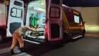 Vítima foi socorrida pelo Corpo de Bombeiros