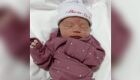 Maria Beatriz foi a primeira beb&ecirc; a nascer