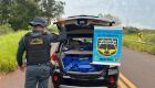 Após perseguição, SUV com R$ 1 mi em droga é interceptado em rodovia na fronteira