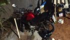 Motocicleta usada no crime