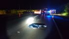 Motorista morreu ap&oacute;s ser atropelado possivelmente por um caminh&atilde;o