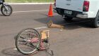 Ciclista &eacute; socorrido em estado grave ao ser atropelado em Campo Grande
