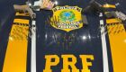 Armas e munições apreendidas pela PRF