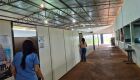 Alunos estavam estudando em um barrac&atilde;o