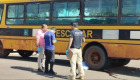 Acidente envolveu um &ocirc;nibus escolar