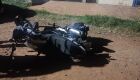 Moto tem suspeita de roubo 