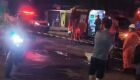 Agora: Motociclista morre em colisão com caminhão na Capital