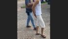 Suspeito foi preso e levado para a Deam