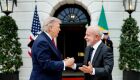 Trump e Lula durante encontro na Casa Branca