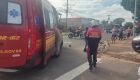 Corpo de Bombeiros atuou no resgate da v&iacute;tima