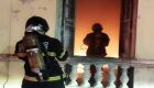 Bombeiros usaram 200 litros de água para conter as chamas