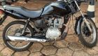 Uma das motocicletas recuperadas pela Defurv