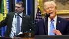 Flávio Bolsonaro e Donald Trump