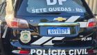 Delegacia de Sete Quedas cumpriu o mandado de pris&atilde;o
