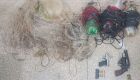 PMA prende dois pescadores, desmonta acampamento e apreende redes, anzóis de galho, armas e munições