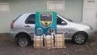 PRF apreende maconha em veículo que furou bloqueio
