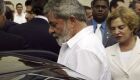 O ex-presidente Lula e a esposa, Marisa Let&iacute;cia