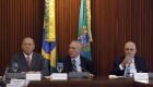 Temer se re&uacute;ne em SP com equipe econ&ocirc;mica, l&iacute;deres do governo, Maia e Renan