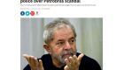 Imprensa internacional destaca condena&ccedil;&atilde;o de Lula