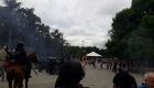 Vídeo: manifestantes invadem a ALMS e Choque usa bomba de gás